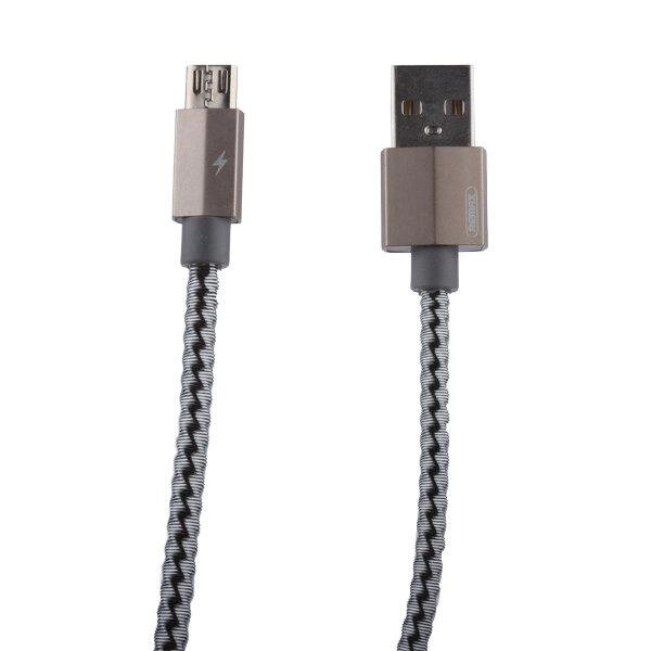 Micro USB кабель 1 м Gefon Remax RC-110m-Black від компанії Shock km ua - фото 1