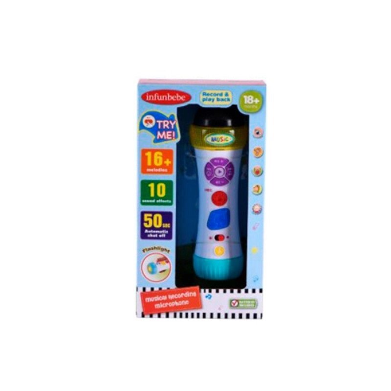 Мікрофон дитячий Limo Toy LS7810 19.5 см від компанії Shock km ua - фото 1