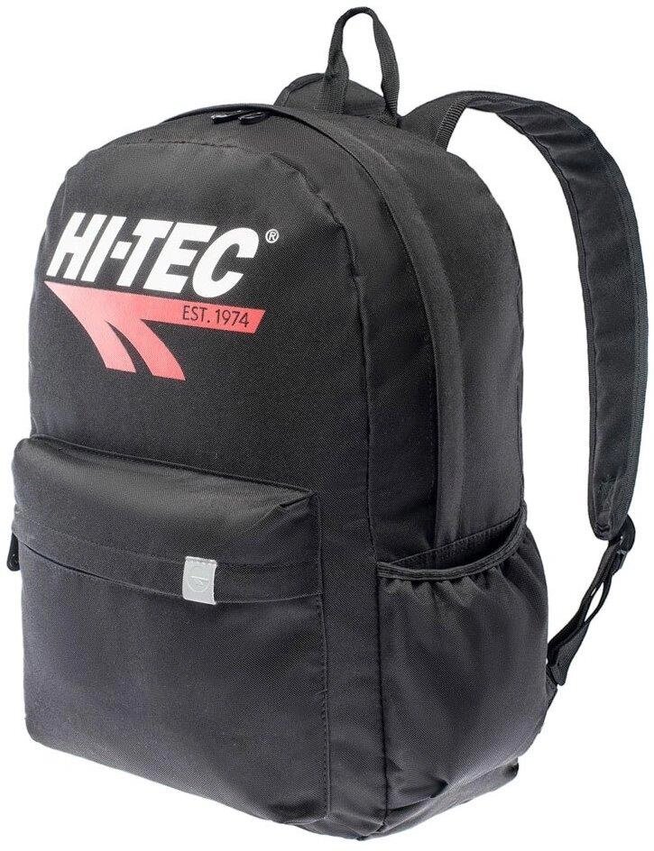 Місткий міський рюкзак 28L Hi-Tec чорний від компанії Shock km ua - фото 1