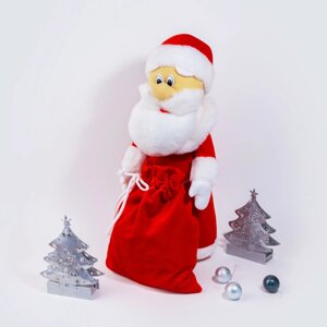М'яка іграшка Zolushka Дід Мороз 43см червоний (ZL4571)