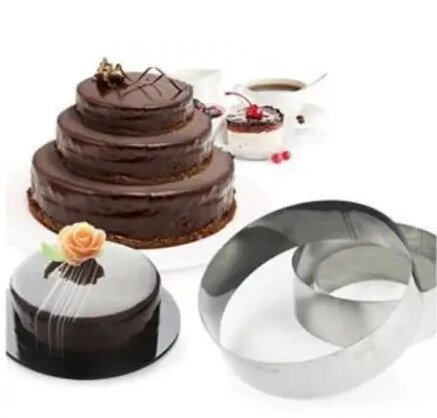 Набір форм для випікання торта Frico FRU-307 3 предмети від компанії Shock km ua - фото 1