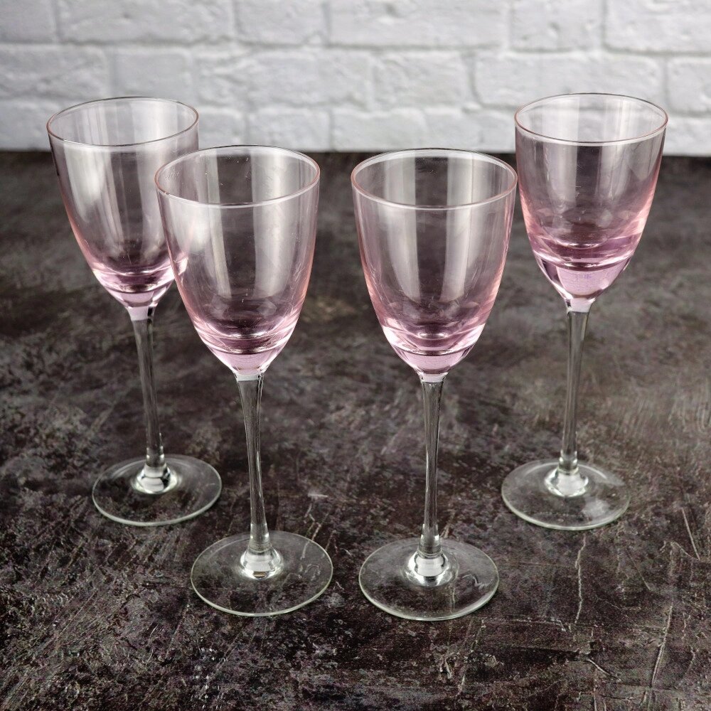 Набір келихів для вина Luminarc Variation Shades Pink D4844 210 мл 4 шт від компанії Shock km ua - фото 1