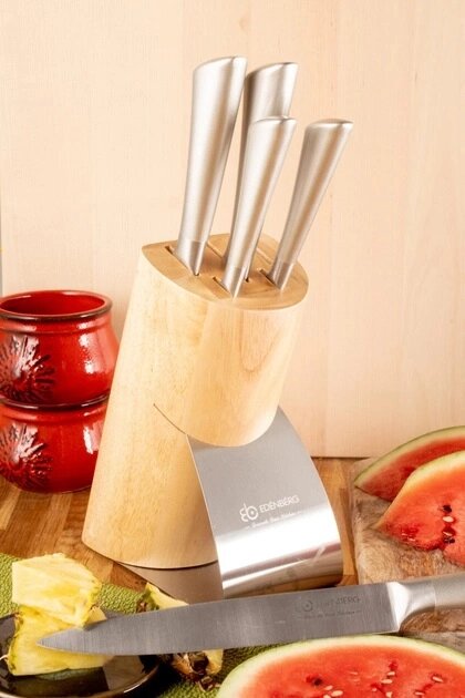 Набір кухонних ножів Edenberg EB-938 6 предметів від компанії Shock km ua - фото 1