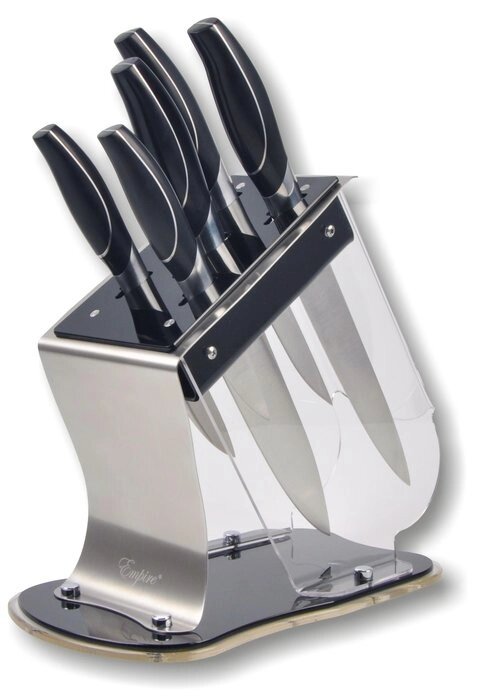 Набір кухонних ножів Empire EM-1942 6 предметів від компанії Shock km ua - фото 1