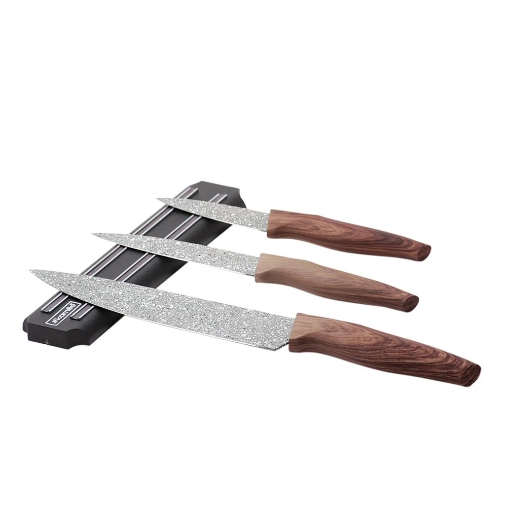 Набір кухонних ножів Kamille KM-5148 4 предмети від компанії Shock km ua - фото 1