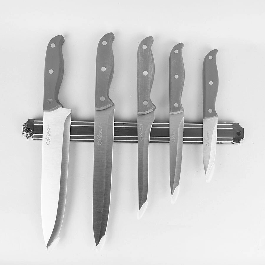 Набір кухонних ножів Maestro MR-1428 6 предметів від компанії Shock km ua - фото 1