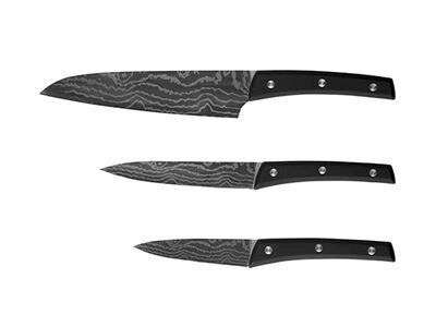 Набір ножів 3 предмета Damascus Bergner BG-39170-MM від компанії Shock km ua - фото 1