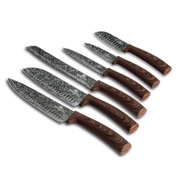 Набір ножів Berlinger Haus Forest Line BH-2505 6 предметів від компанії Shock km ua - фото 1
