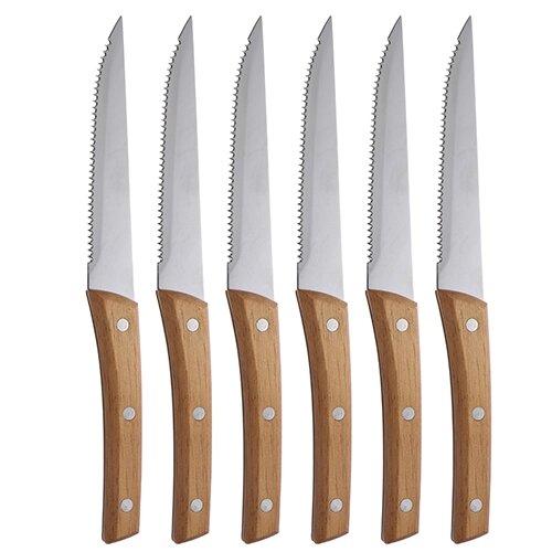 Набір ножів для стейку San Ignacio Ordesa SG-4266 6 предмета від компанії Shock km ua - фото 1