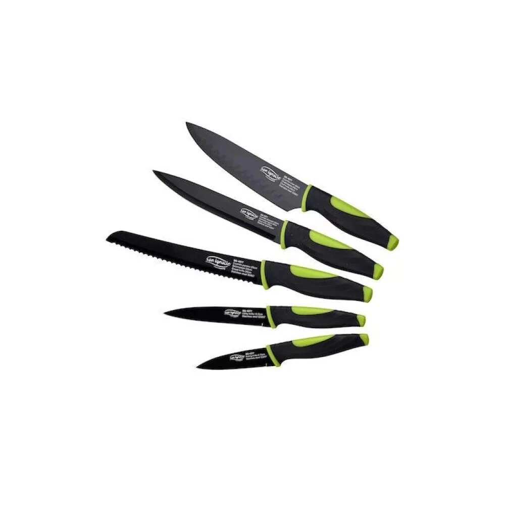 Набір ножів San Ignacio SG-4277 5 предметів від компанії Shock km ua - фото 1