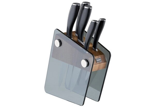 Набір ножів Vinzer Crystal VZ-50113 6 предметів від компанії Shock km ua - фото 1
