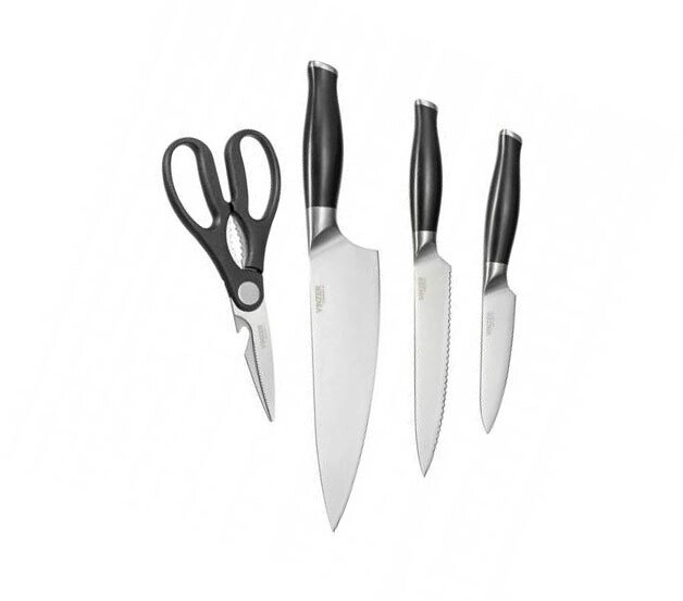 Набір ножів Vinzer Kioto VZ-50130 4 предмета від компанії Shock km ua - фото 1