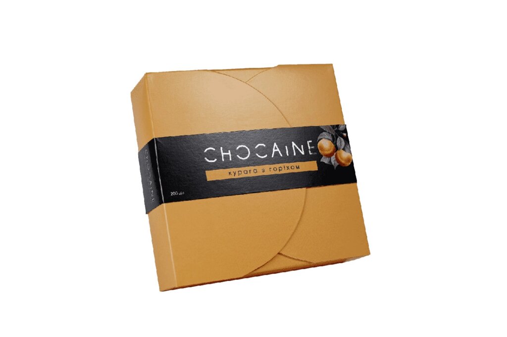 Набір шоколадних цукерок Chocaine «Курага з горіхом» OK-1144 200 г від компанії Shock km ua - фото 1