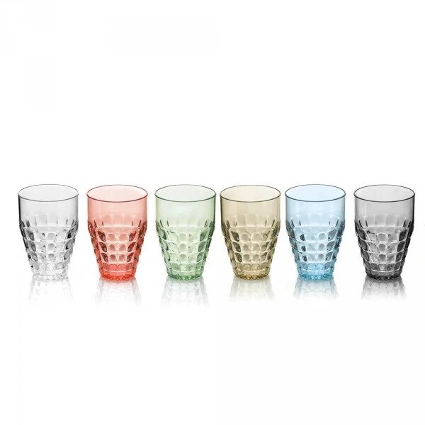 Набір склянок Guzzini Tiffany 22570352 13х9 см 6 шт від компанії Shock km ua - фото 1