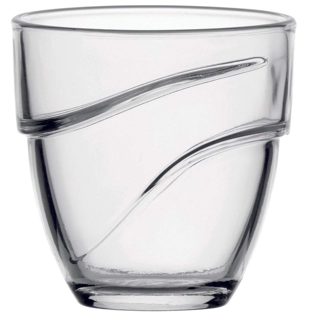 Набір склянок низьких Duralex Wave 1050-AB-06 270 мл 6 шт від компанії Shock km ua - фото 1