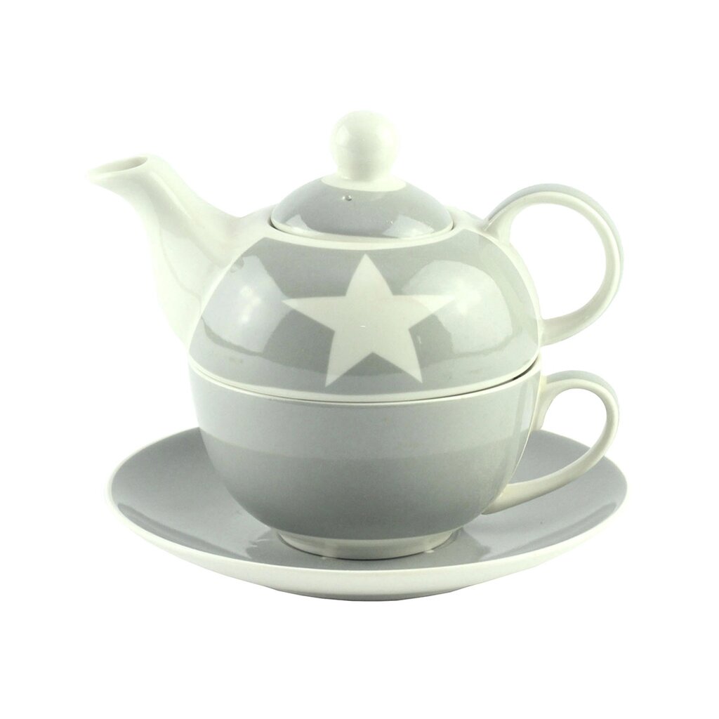 Набір "Star" (чашка, чайник, блюдце) від компанії Shock km ua - фото 1