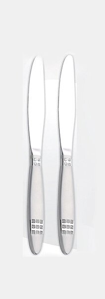 Набір столових ножів 12 шт Maestro MR-1516-12DK від компанії Shock km ua - фото 1