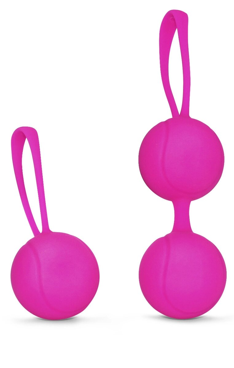 Набір вагінальних кульок - Pleasure Pink від компанії Shock km ua - фото 1