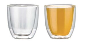 Набір склянок із подвійними стінками Edenberg EB-19513 200 мл 2 шт