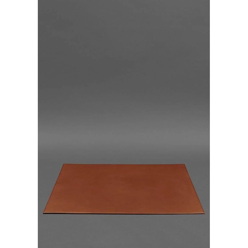 Накладка на стіл керівника - Шкіряний бювар 1.0 Світло-коричневий від компанії Shock km ua - фото 1