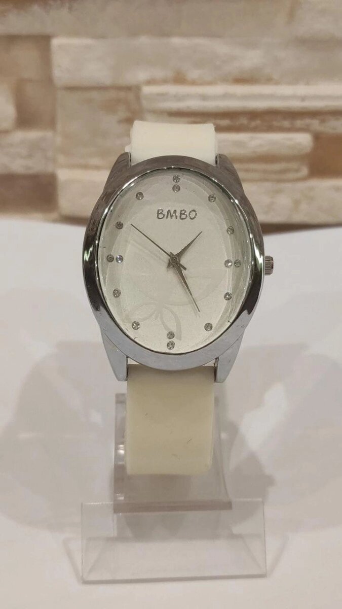 Наручний жіночий годинник із білим ремінцем код 16 від компанії Shock km ua - фото 1