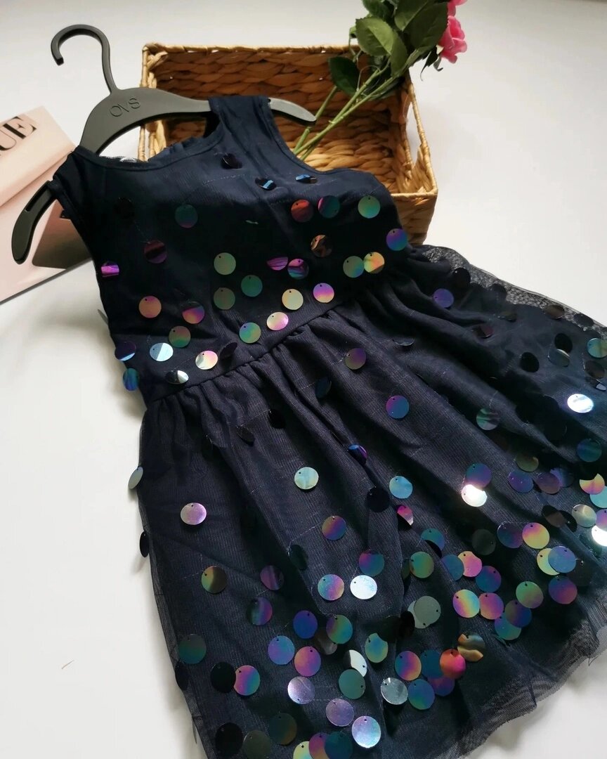 Нарядна сукня для дівчинки 30129, розмір 110 від компанії Shock km ua - фото 1