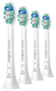 Насадка для зубної щітки Philips Sonicare C2 Optimal Plaque Defence HX9024-10 4 шт