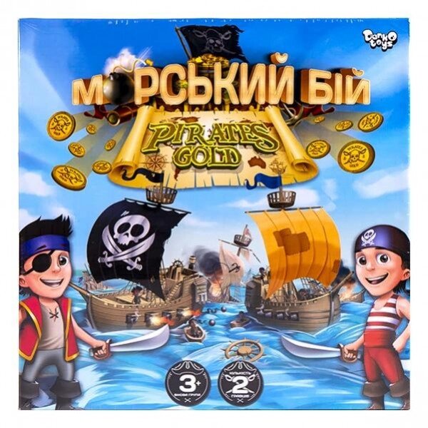 Настільна гра Danko Toys Морський бій ДТ-БІ-07-69 від компанії Shock km ua - фото 1