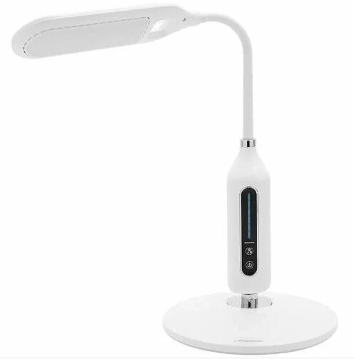 Настільна Лампа світлодіодна Tiross TS-1813-White 48 LED біла від компанії Shock km ua - фото 1