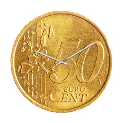 Настінний годинник "50 центів" від компанії Shock km ua - фото 1