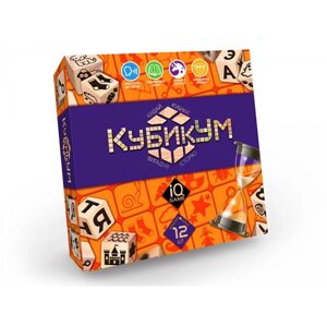 Настільна гра Danko Toys КубикУм ДТ-БІ-07-40