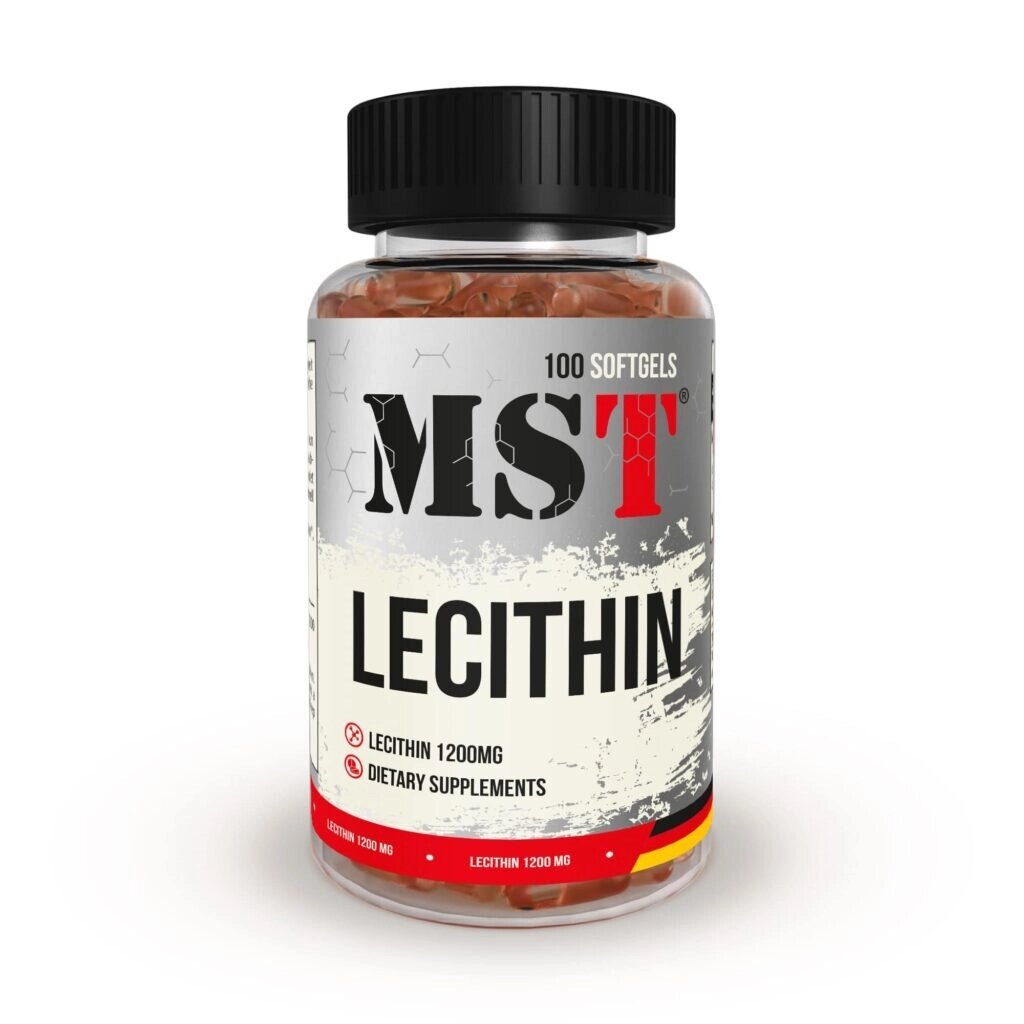 Натуральна добавка MST Lecithin 1200 mg, 100 капсул від компанії Shock km ua - фото 1