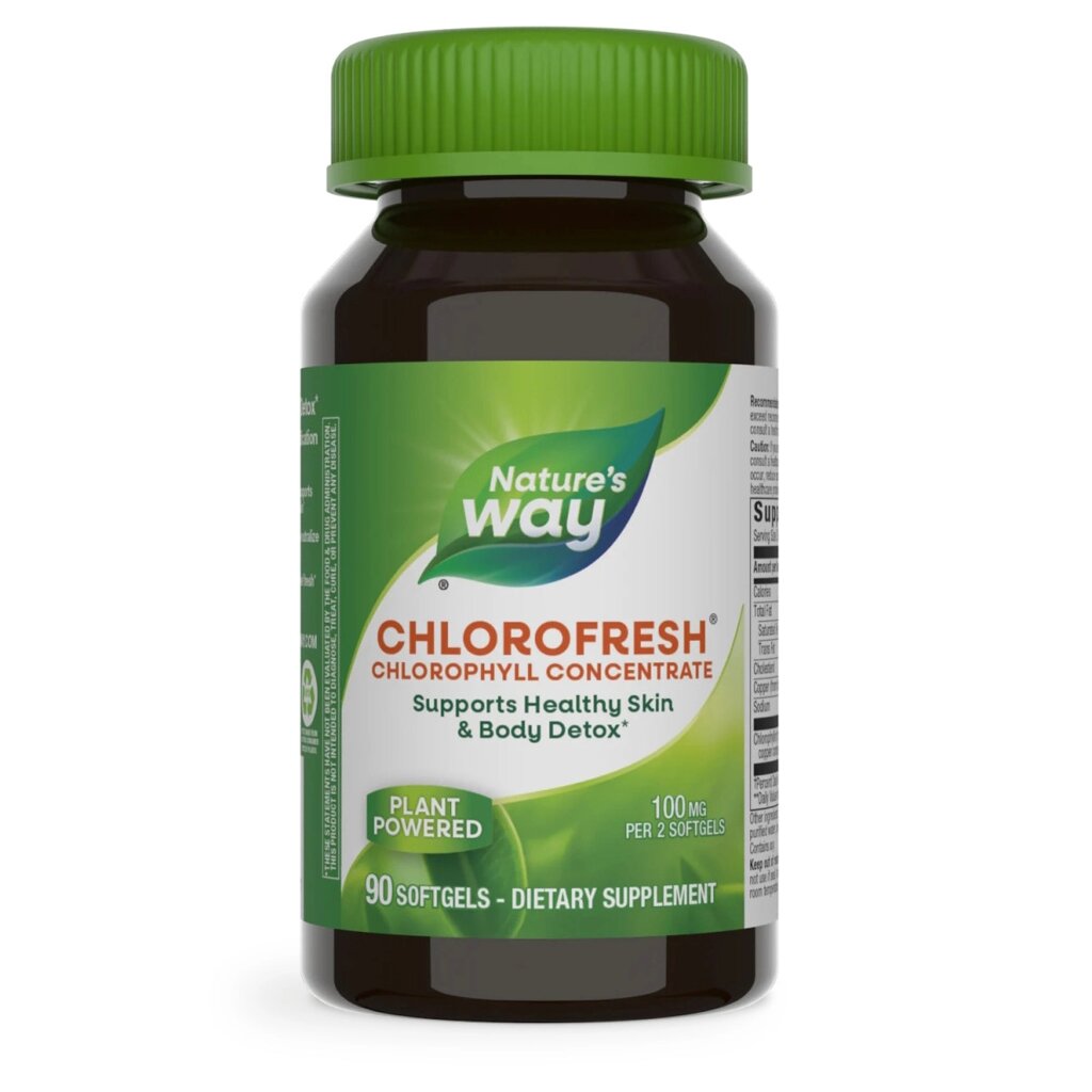 Натуральна добавка Nature's Way Chlorofresh, 90 капсул від компанії Shock km ua - фото 1