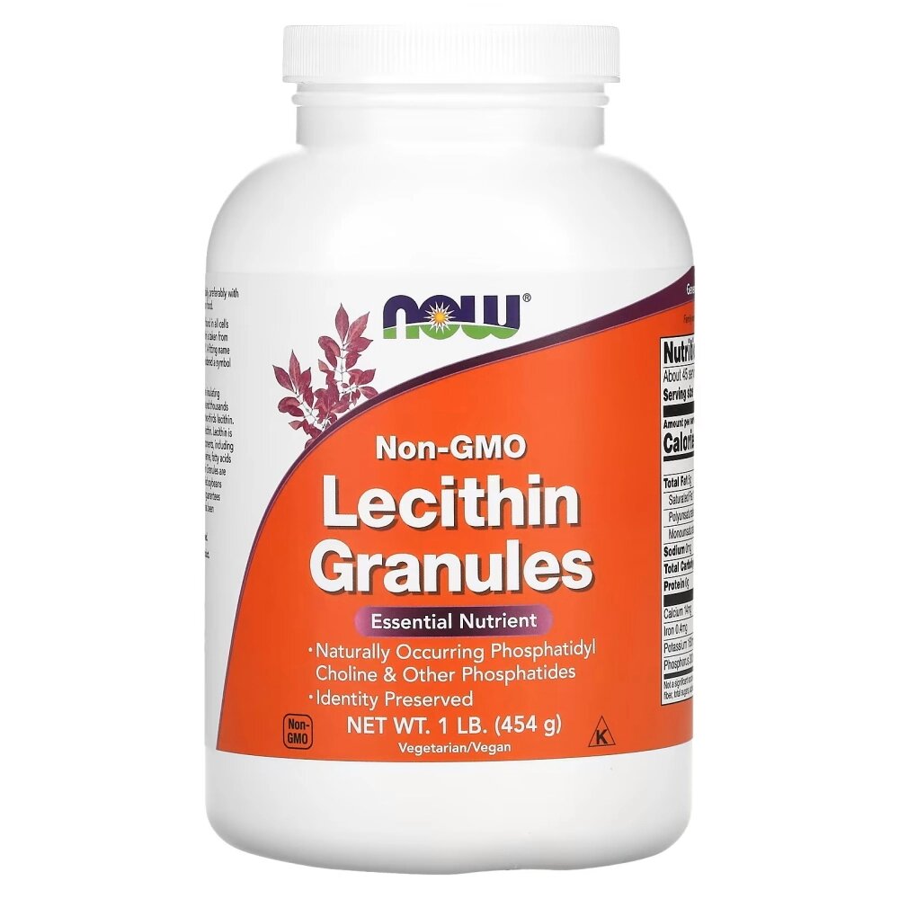 Натуральна добавка NOW Lecithin Granules, 454 грам від компанії Shock km ua - фото 1