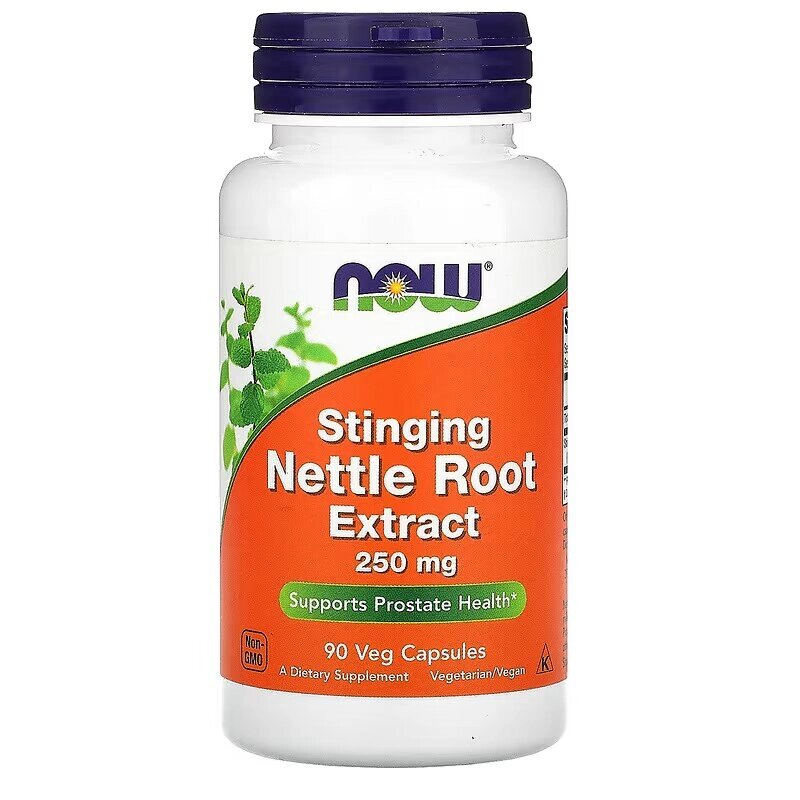Натуральна добавка NOW Nettle Root 250 mg, 90 вегакапсул від компанії Shock km ua - фото 1