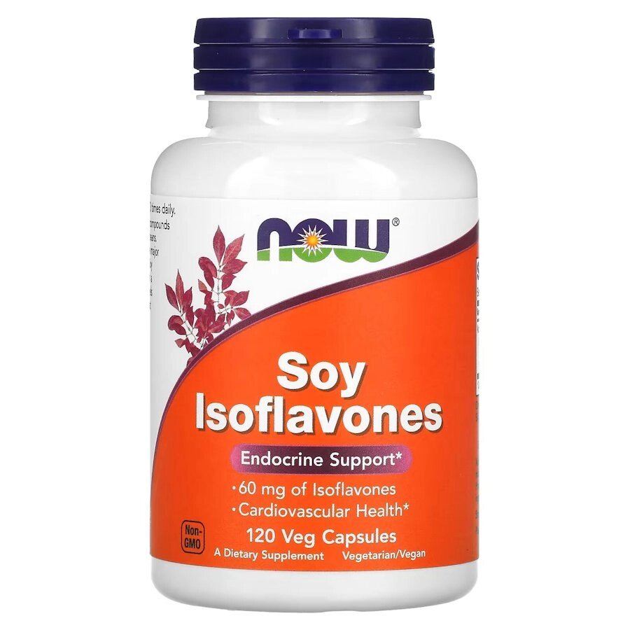 Натуральна добавка NOW Soy Isoflavones 150 mg, 120 вегакапсул від компанії Shock km ua - фото 1