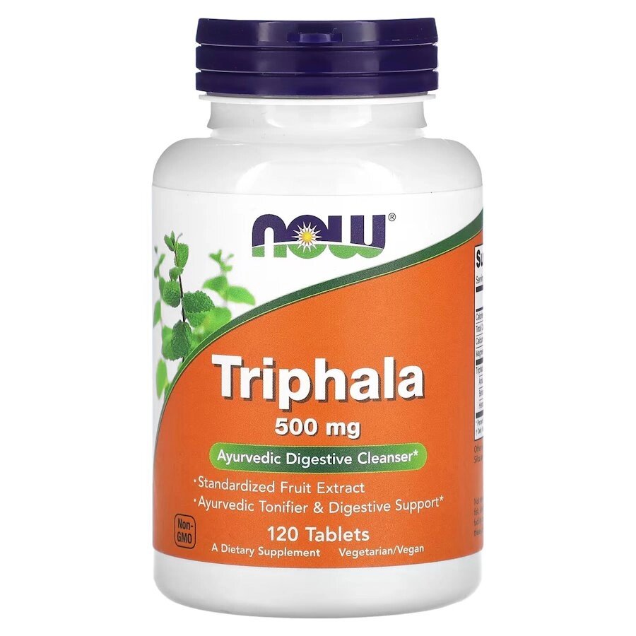 Натуральна добавка NOW Triphala 500 mg, 120 таблеток від компанії Shock km ua - фото 1