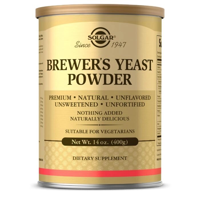 Натуральна добавка Solgar Brewer's Yeast Powder, 400 грам від компанії Shock km ua - фото 1