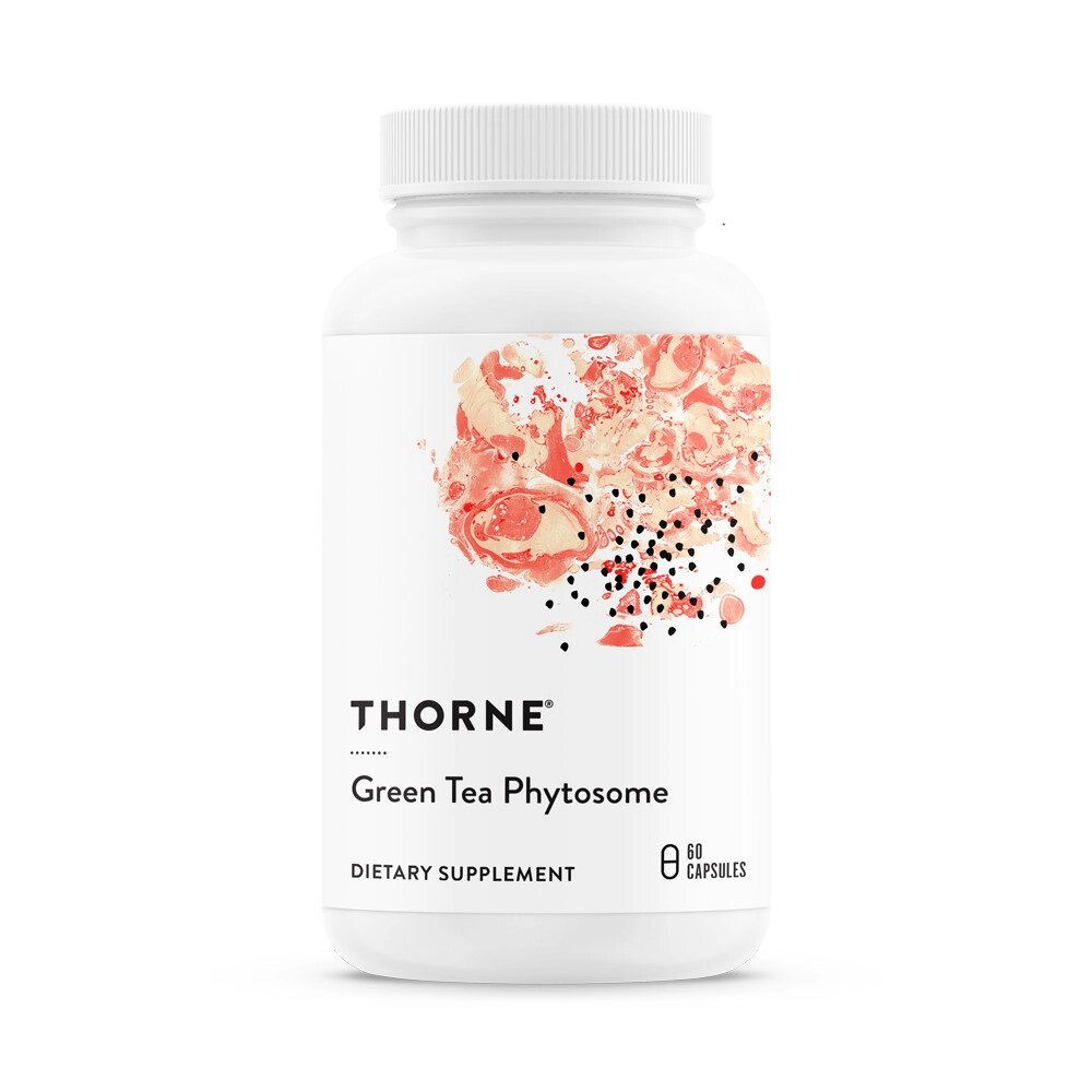 Натуральна добавка Thorne Green Tea Phytosome, 60 капсул від компанії Shock km ua - фото 1