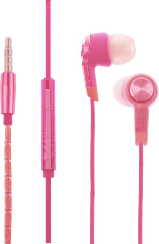 Наушники TOTO Earphone Mi5 Metal Pink від компанії Shock km ua - фото 1