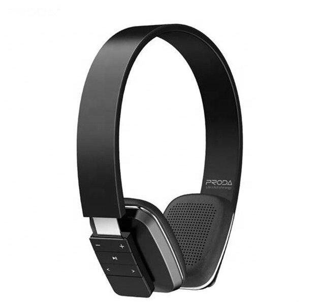 Навушники Bluetooth Proda PD-BH300-Black від компанії Shock km ua - фото 1