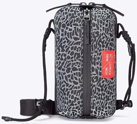 Невелика текстильна сумка з ременем через плече Ucon Mateo Bag Black Safari сіра від компанії Shock km ua - фото 1