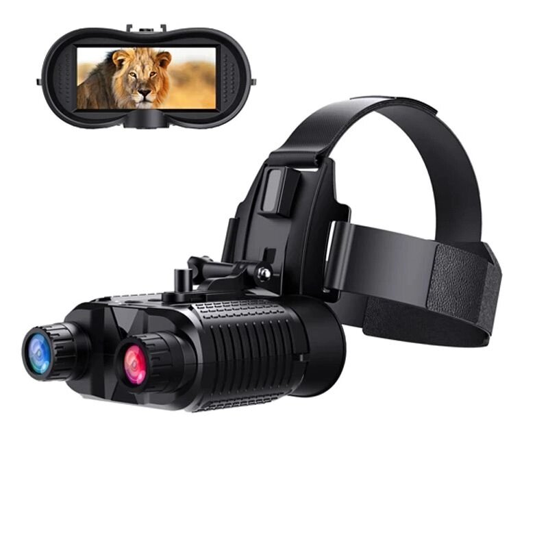 Окуляри нічного бачення ПНБ з відео/фото записом та кріпленням на голову Dsoon NV8160, на акумуляторі від компанії Shock km ua - фото 1
