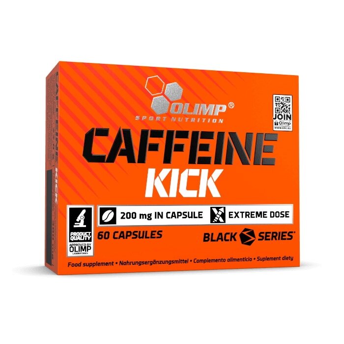Передтренувальний комплекс Olimp Caffeine Kick, 60 капсул від компанії Shock km ua - фото 1