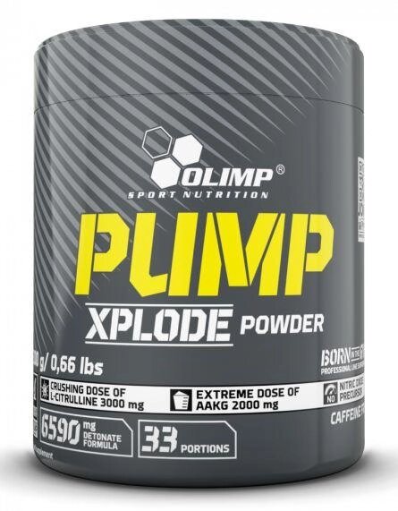 Передтренувальний комплекс Olimp Pump Xplode Powder, 300 грам Фруктовий пунш від компанії Shock km ua - фото 1