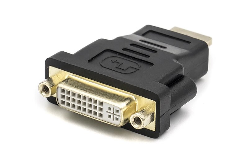Перехідник PowerPlant HDMI M - DVI F (A-HDMI-DVI-2) від компанії Shock km ua - фото 1