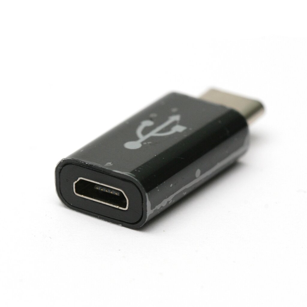 Перехідник PowerPlant micro USB - Type-C від компанії Shock km ua - фото 1