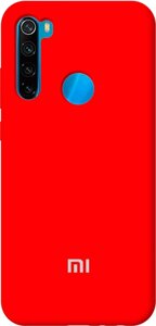 Чехол-накладка TOTO Silicone Full Protection Case Xiaomi Redmi Note 8T Red