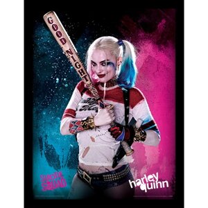 Постер у рамі Suicide Squad (Harley Quinn) 30 х 40 см