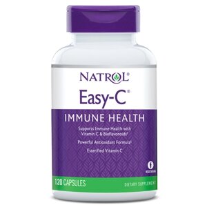 Вітаміни та мінерали Natrol Easy-C, 120 капсул